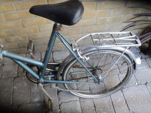 RARE Dawes Vintage Folding 3 SPEED Bicycle WITH BROOKS SADDLE in need of TLC.