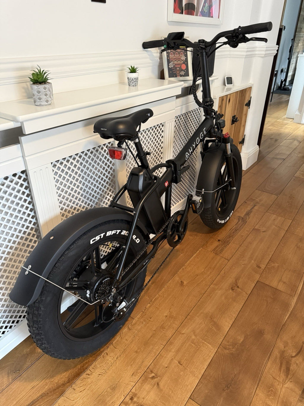 Hygge Vester Foldable Bike Black