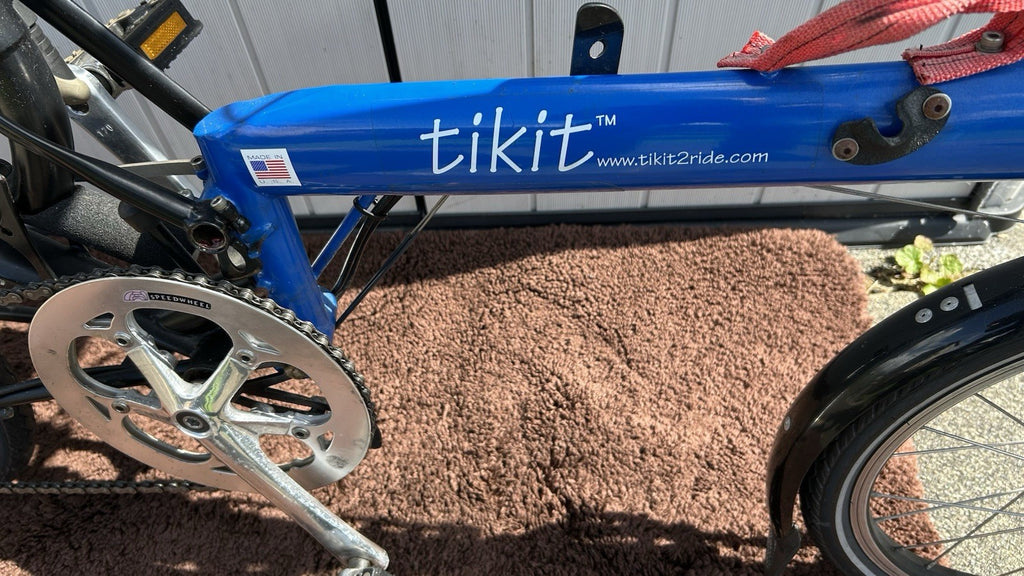 Bike Friday tikit Folding Bike 20in Wheels V-Brakes Derailleur Grip Shifters