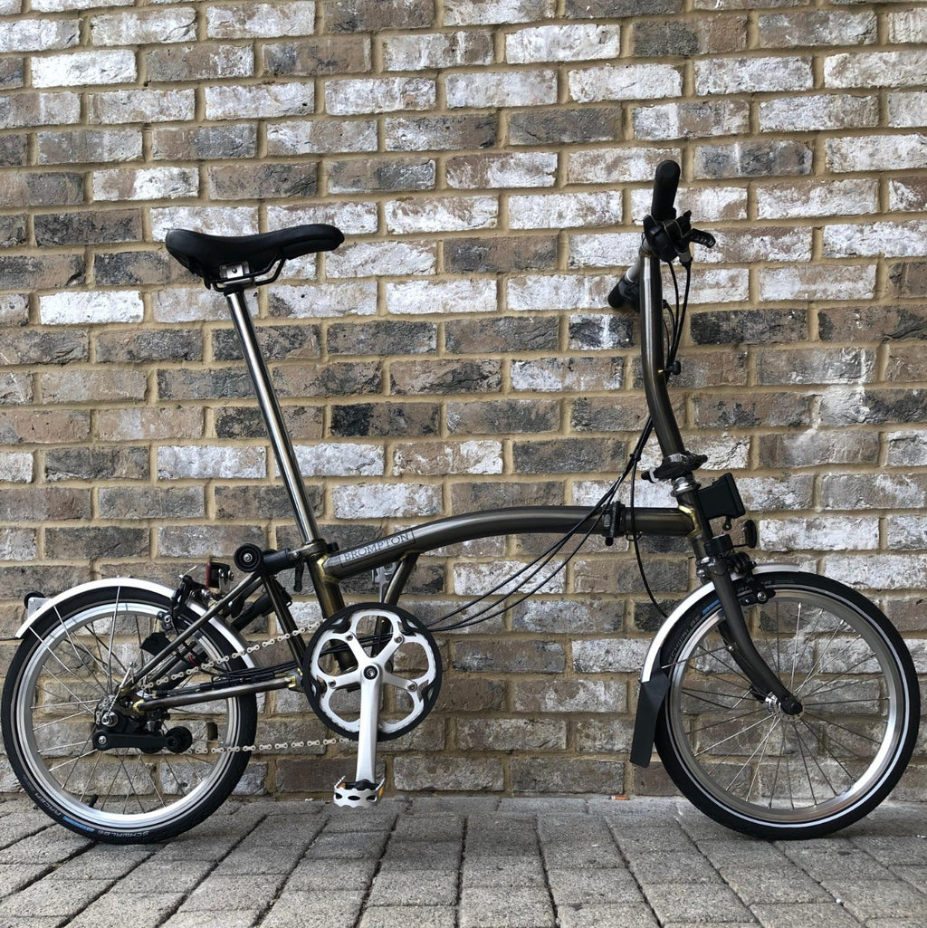 Brompton Raw Lacquer S6L - WORLDWIDE SHIPPING - Beautiful Brompton MUST SEE!