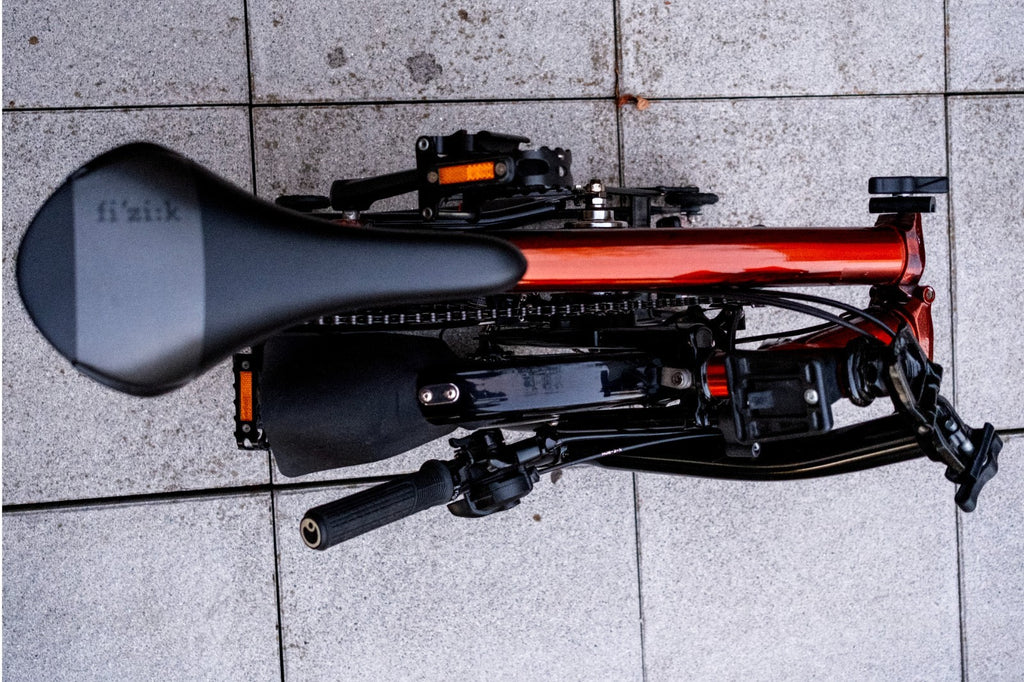 Brompton S6R (6 Speed)Black Edition in Flame Lacquer  + Extras