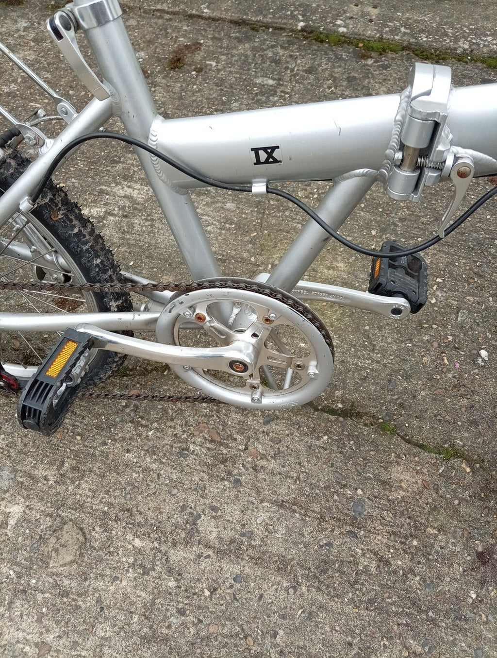 Unisex Folding Bike, Alloy Frame And Rims