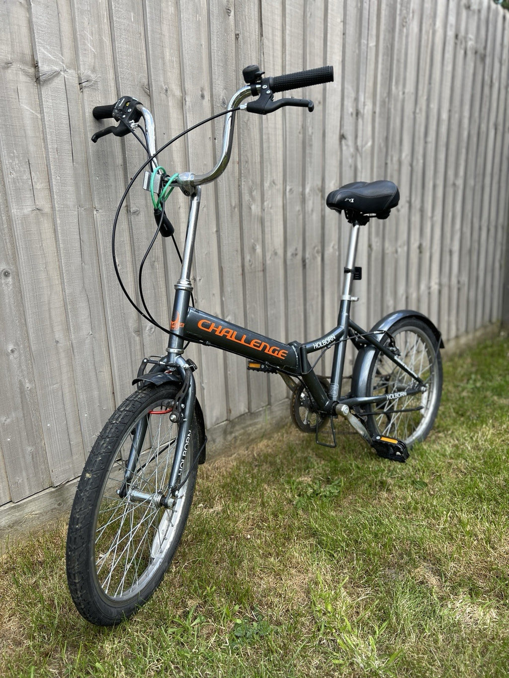 Challenge Holborn Folding Bike - Grey/Orange