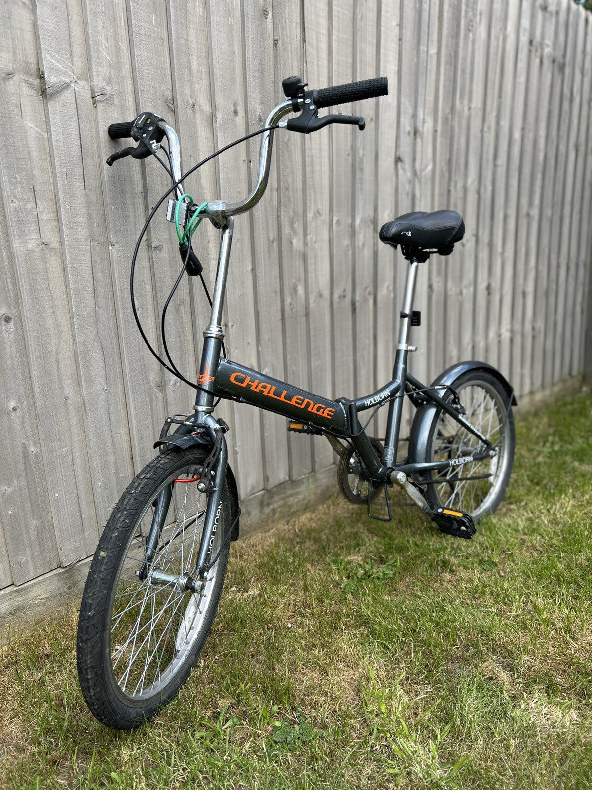 Challenge Holborn Folding Bike - Grey/Orange