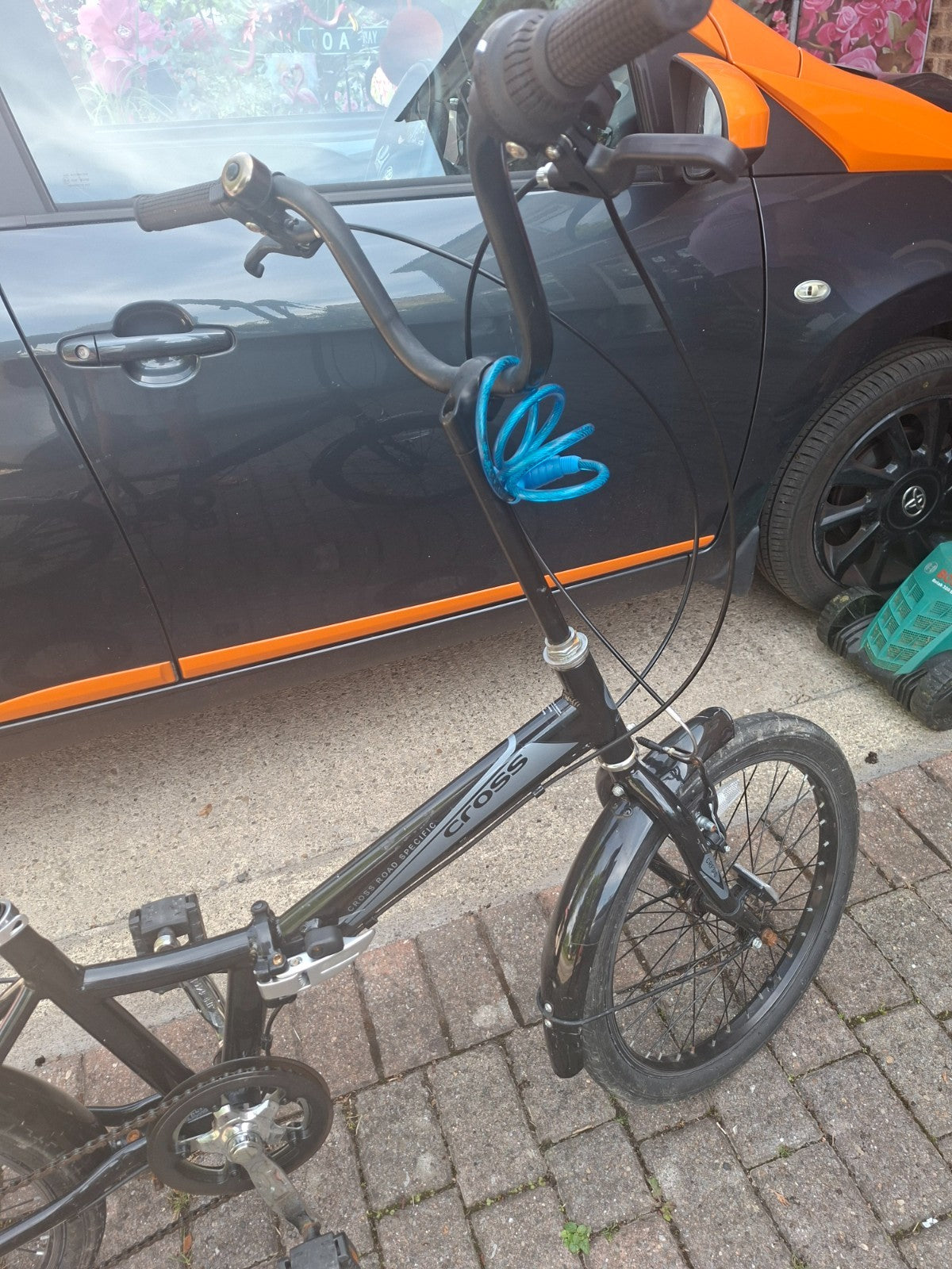 cross folding bike - TWO available. Price is for one