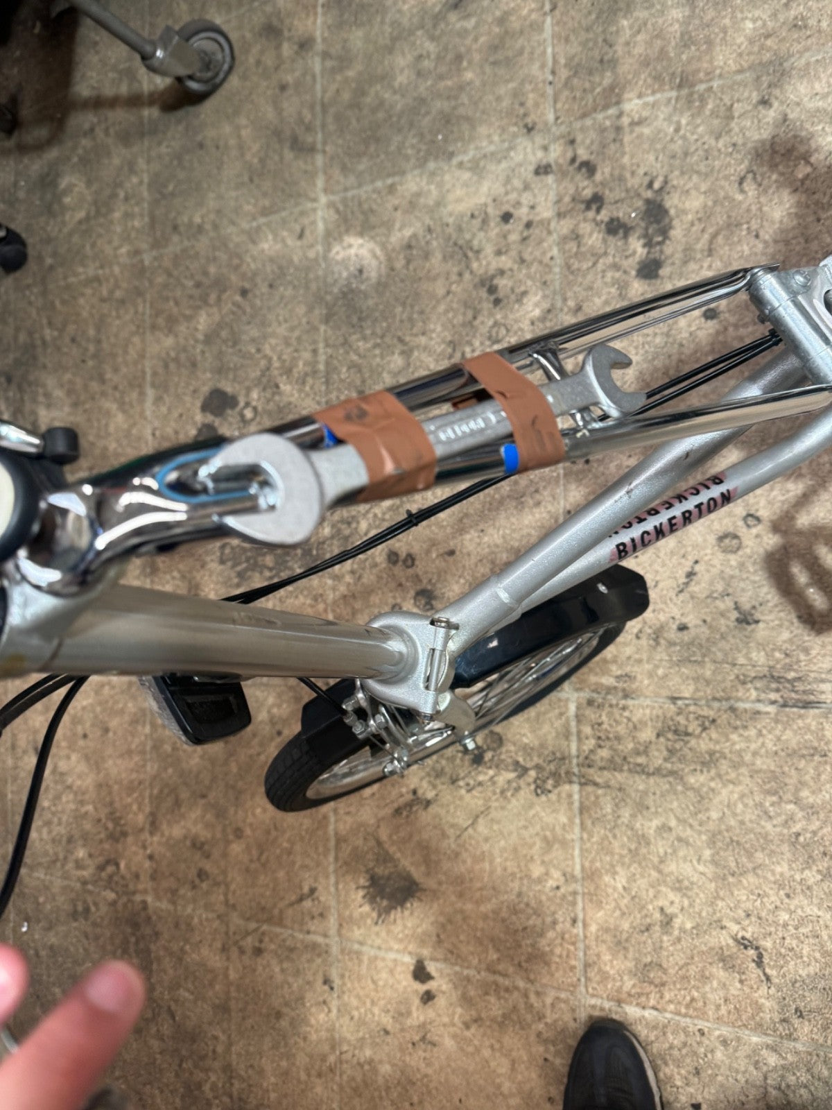 Bikerton Folding Bike. Used. Great condition. Vintage. Rare. Chrome.