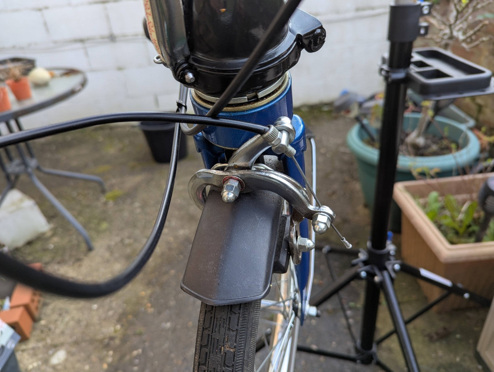 Vintage Dahon Classic III Folding Bike – 3-Speed Sturmey Archer (Blue)