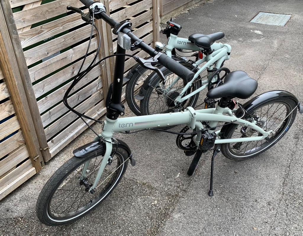 Tern folding bicycles