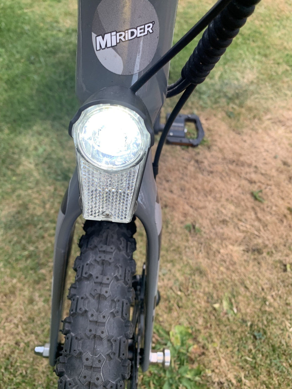 MiRider One Folding Cycle camo , 16-inch Wheels Used.