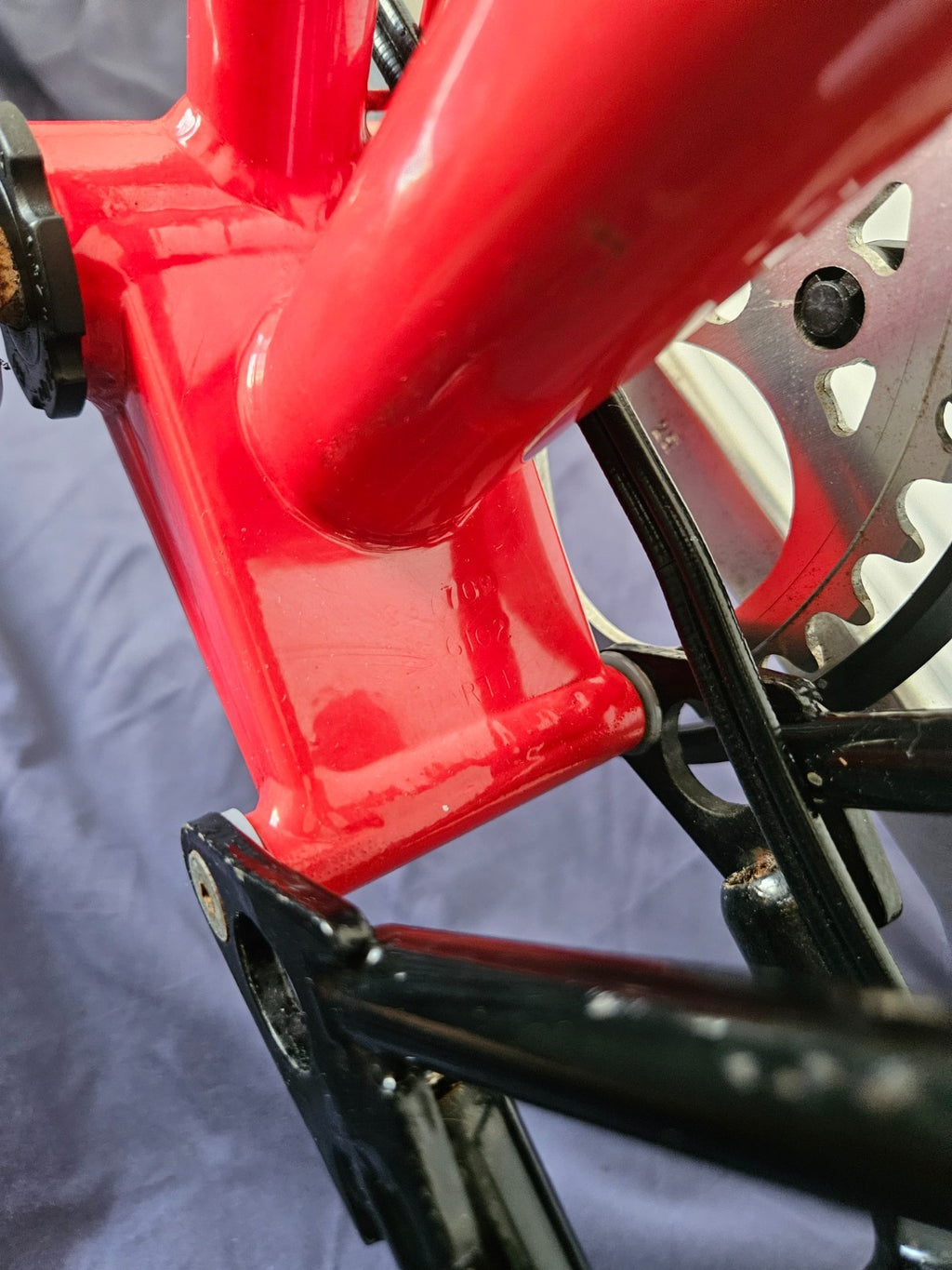 Brompton Vintage Project for restoration - Red - 1997