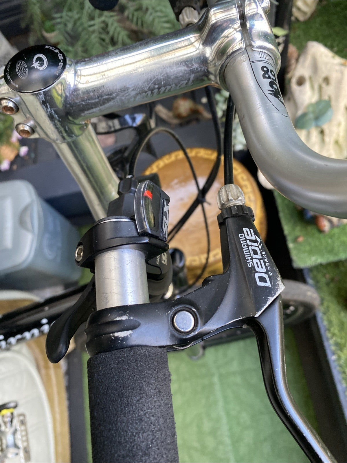Airnimal Joey 10 Speed Folding Bike, Brand-New Wheels ￼