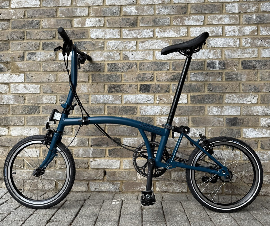 Brompton Ocean Blue C Line Explore Low S6E - WORLDWIDE SHIPPING - A+ Condition