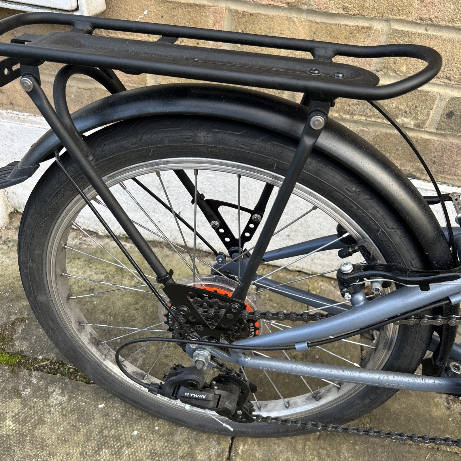 B-twin  Folding Bike Tilt 100