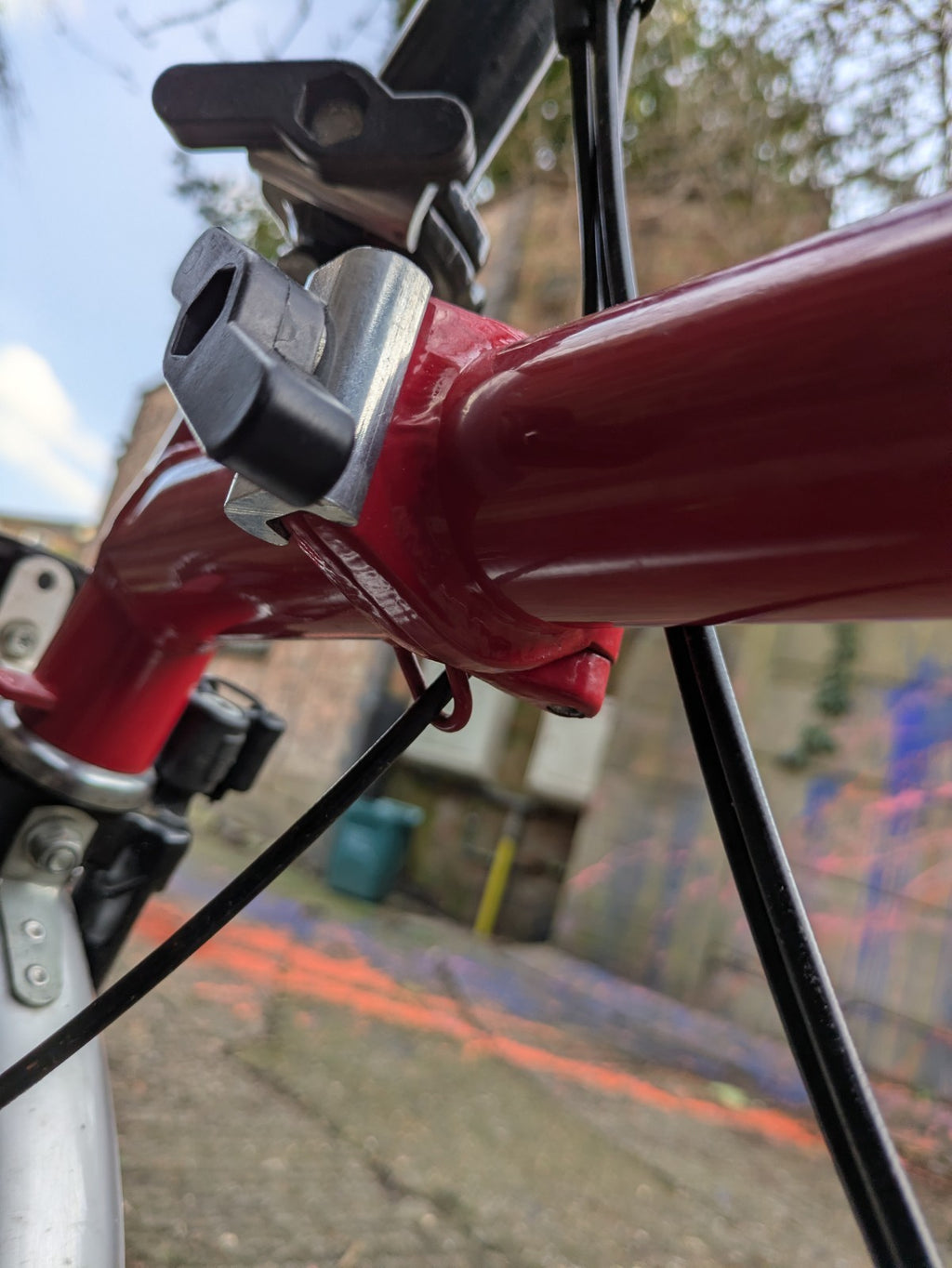 Brompton L3, 1997, Folding Bike, Excellent Condition, Red, Sturmey Archer