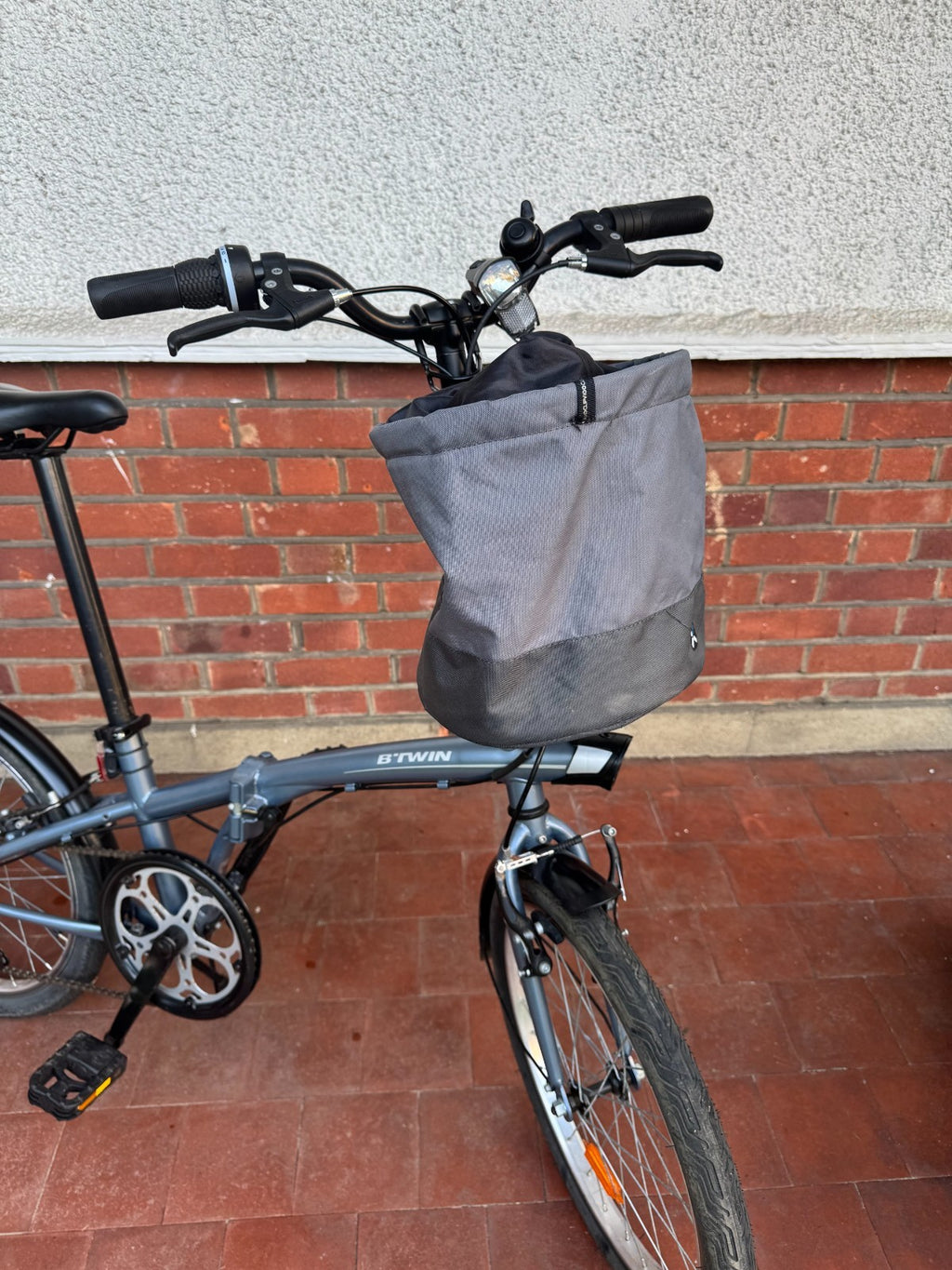 BTWIN Fold 120 Folding Bike - 20” Wheels - 6 Speed - With Kryptonite Lock +Cable