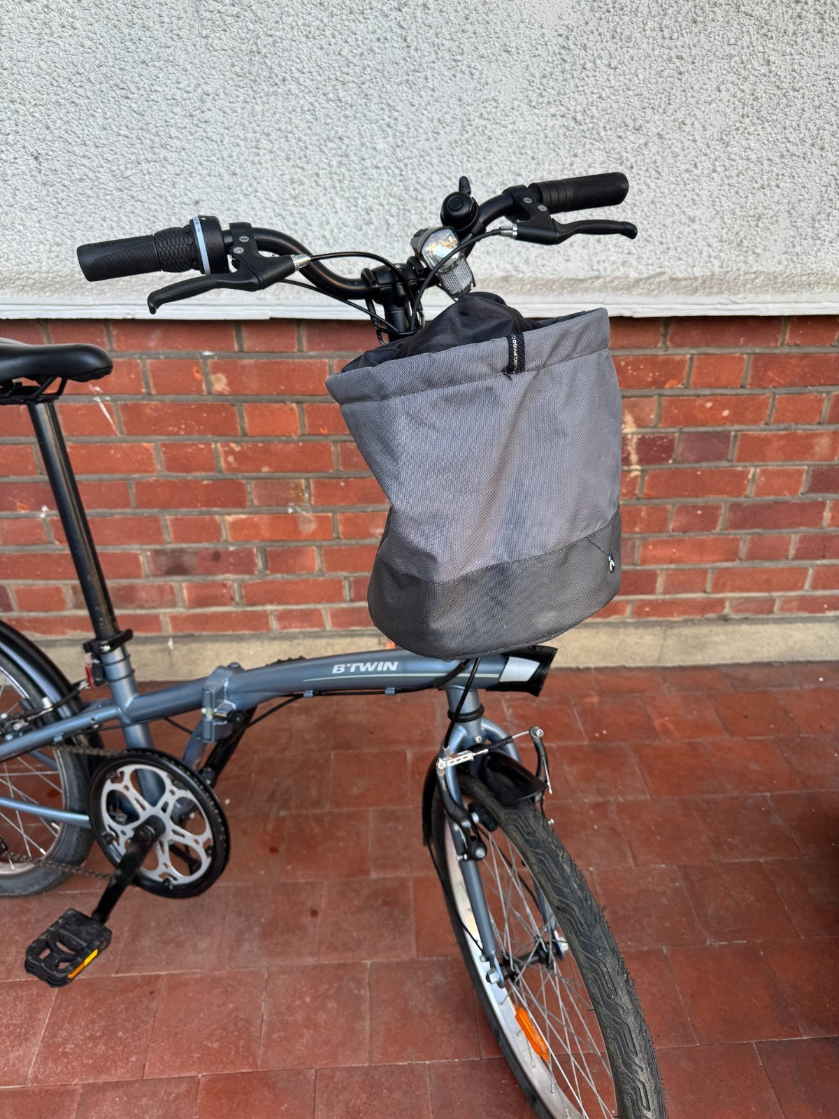 BTWIN Fold 120 Folding Bike - 20” Wheels - 6 Speed - With Kryptonite Lock +Cable