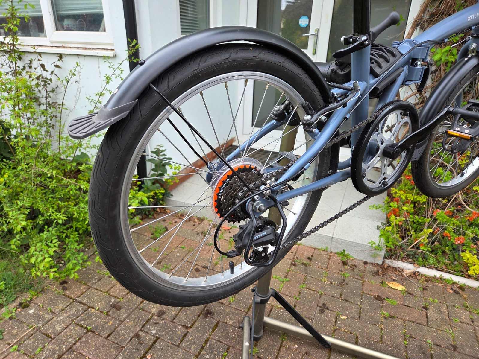 Folding Bike Oxylane Tilt 120 | Compact Commuter Bicycle | Cambridge