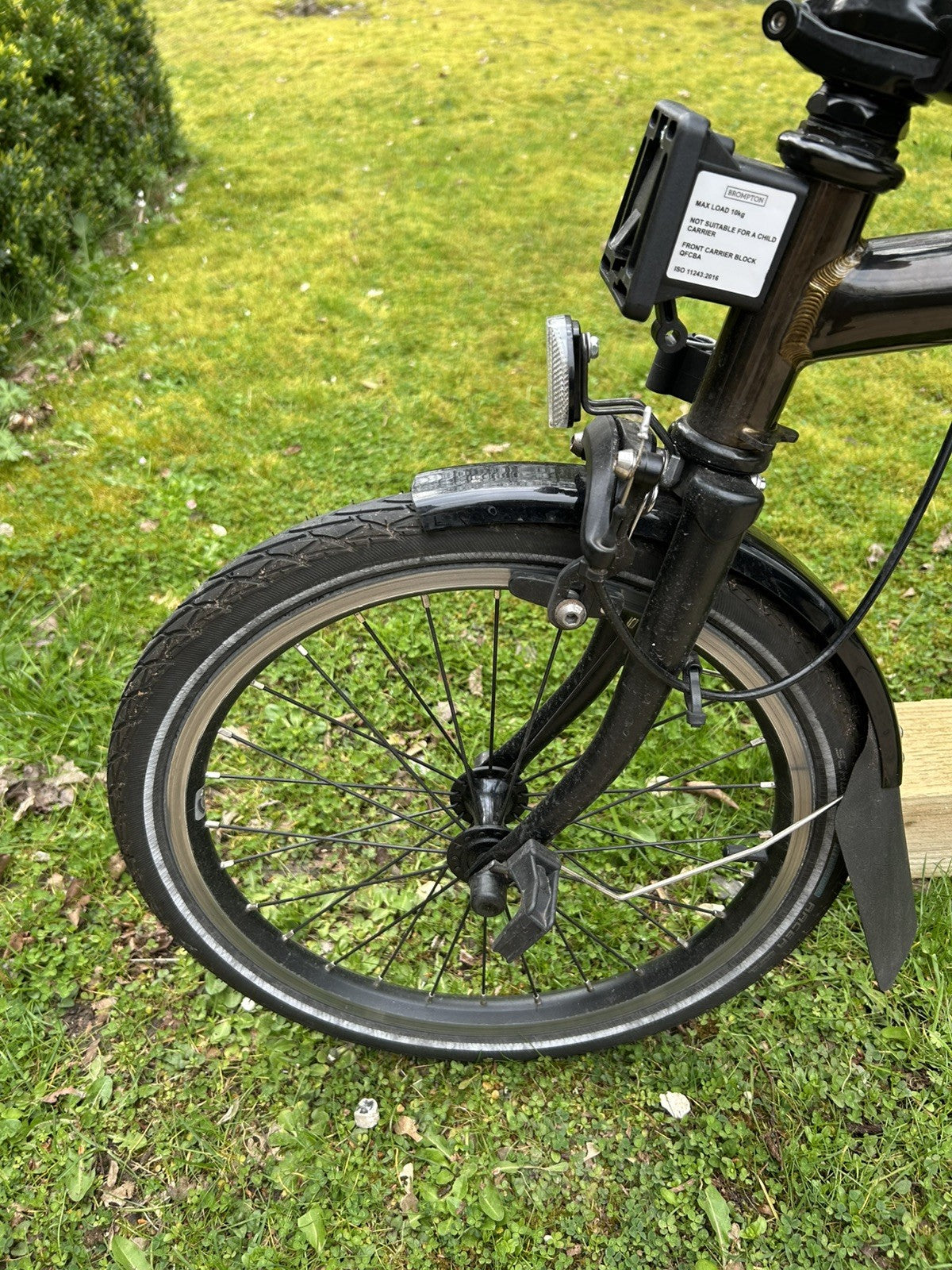 Brompton C line M6L Black Lacquer