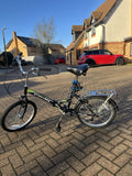 Stowabike Pro Folding City Bike Black 6 speed Shimano gear set excellent cond