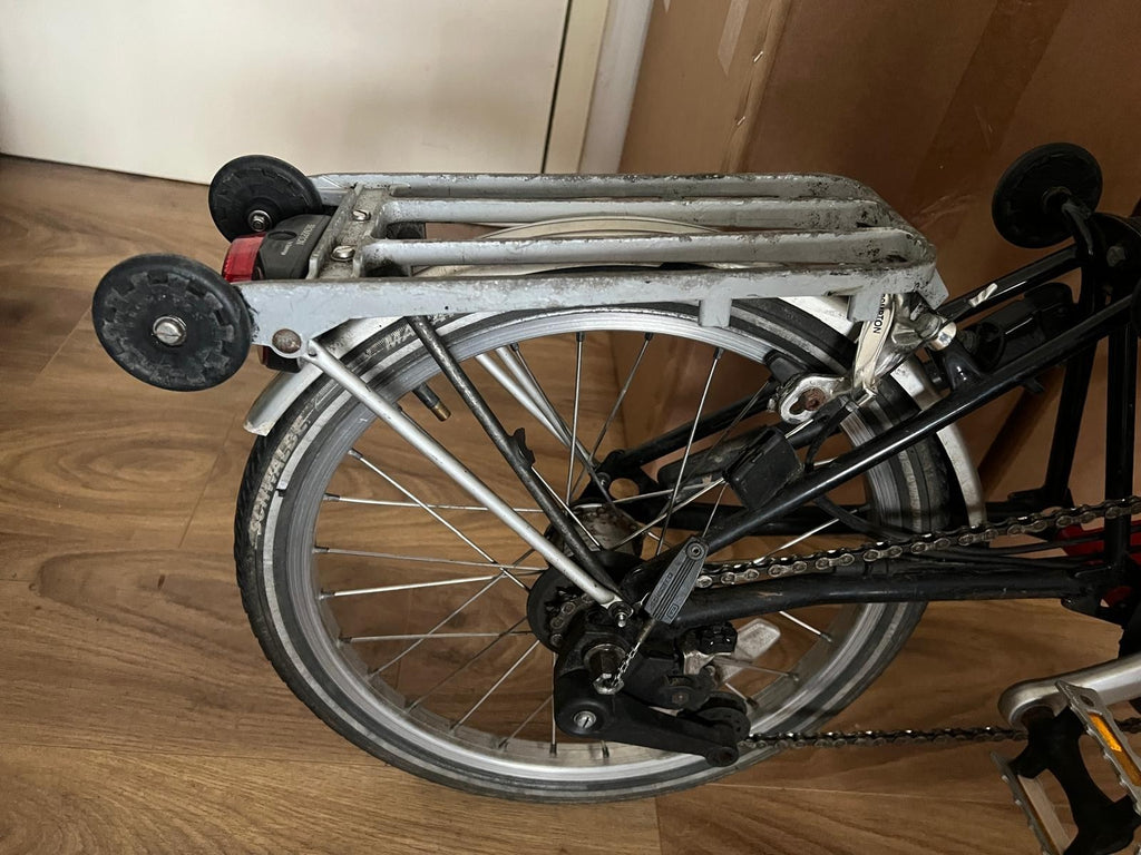 Brompton C Line M6R (6 Speed)  folding bicycle - Red