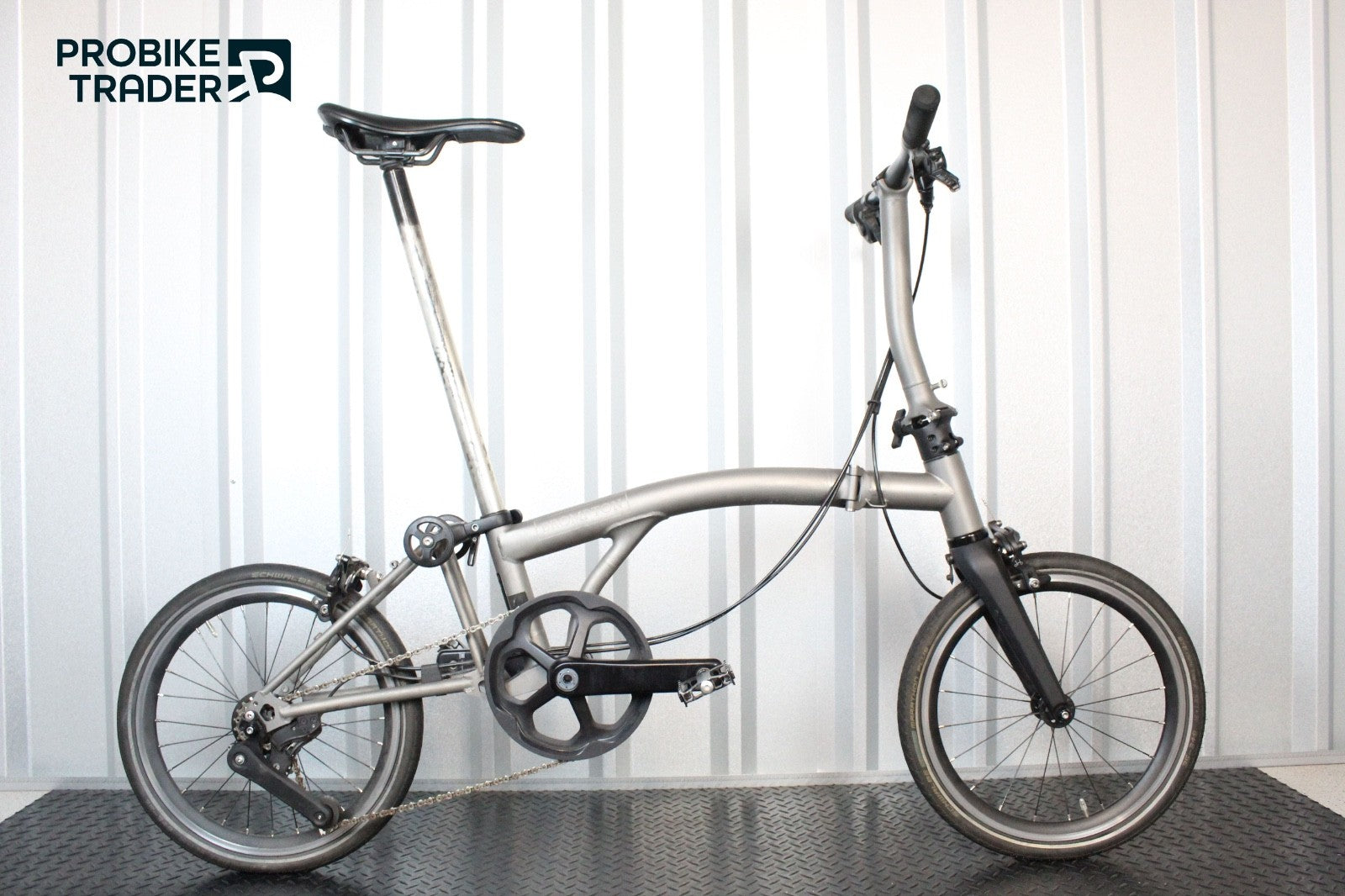 2021 Brompton T-Line Titanium 4-Speed 8.93kg - Used