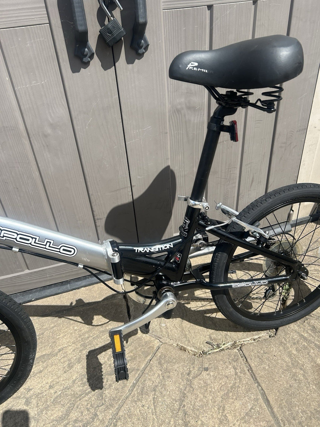 Apollo Transition Unisex Folding Bike 6-Speed Gears