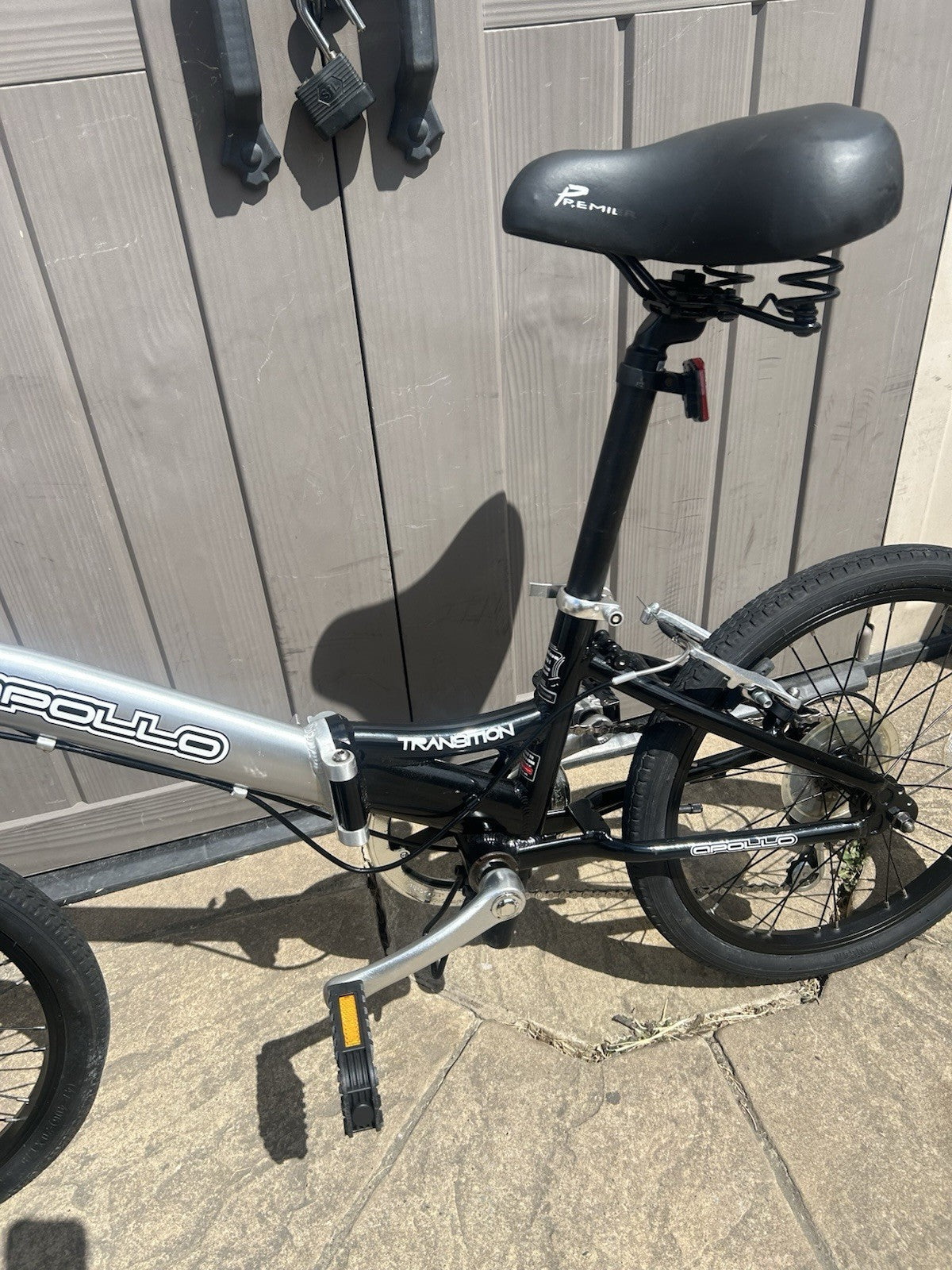 Apollo Transition Unisex Folding Bike 6-Speed Gears