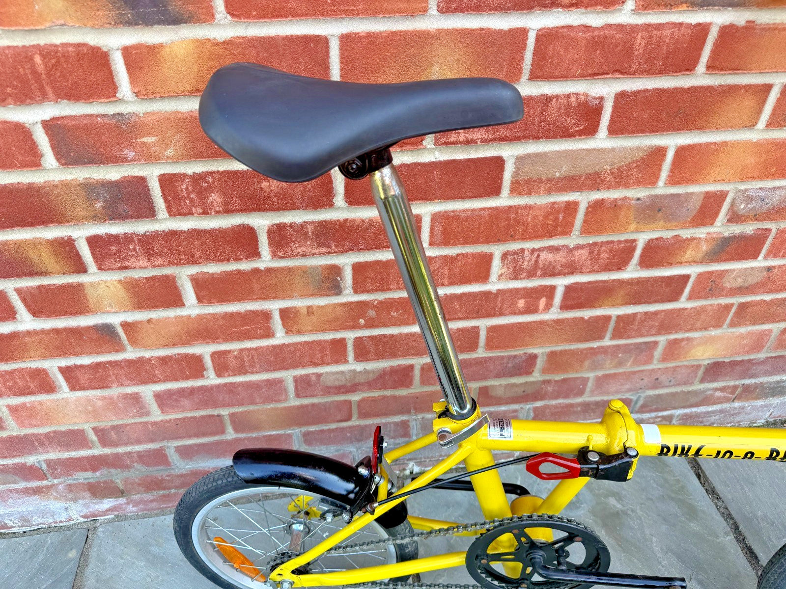 Unisex Mens Womens Yellow Neo Bike - Bike in Bag Folding Bike