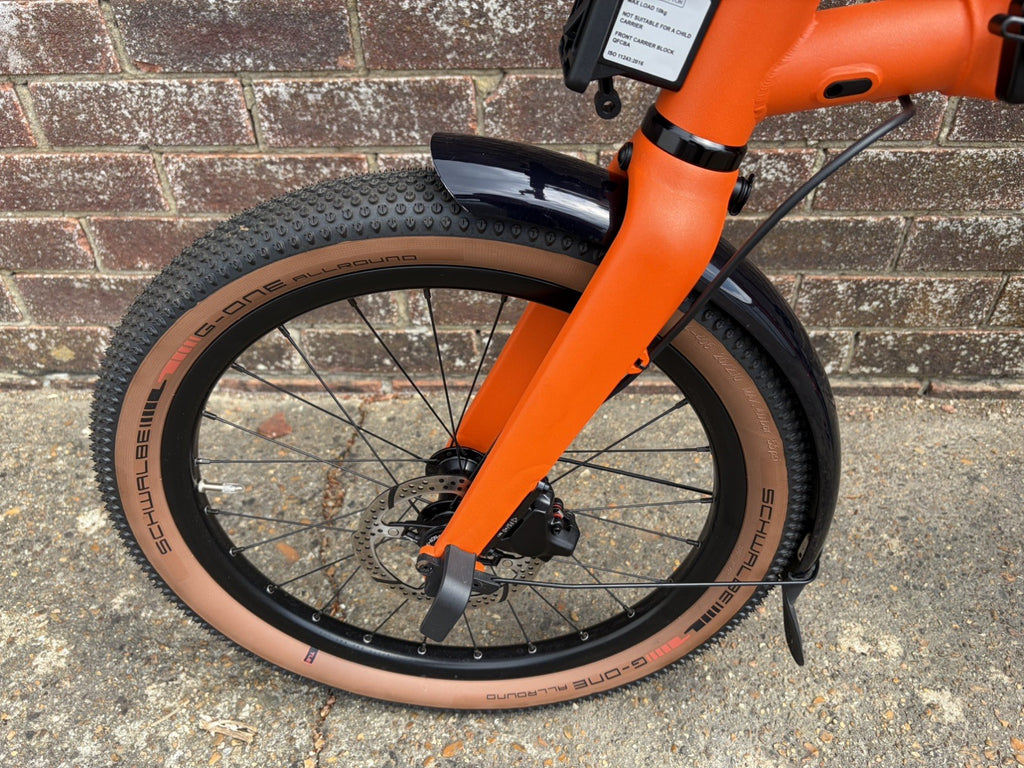 Brompton G Line Orange - Small Frame - 22 Miles Use Only