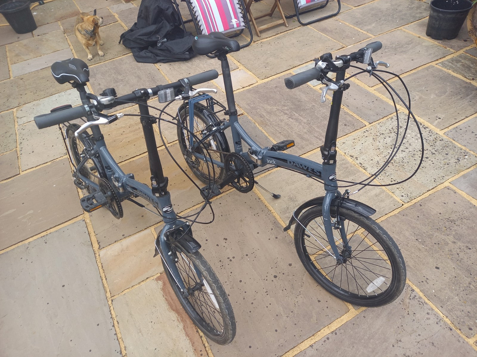 Pair of Jack Dawes 6061 Folding Bikes 20" Wheels