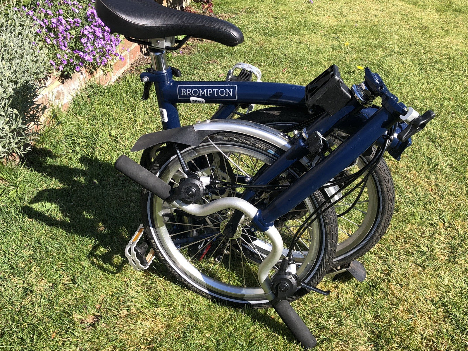 brompton folding bike 6 speed c line