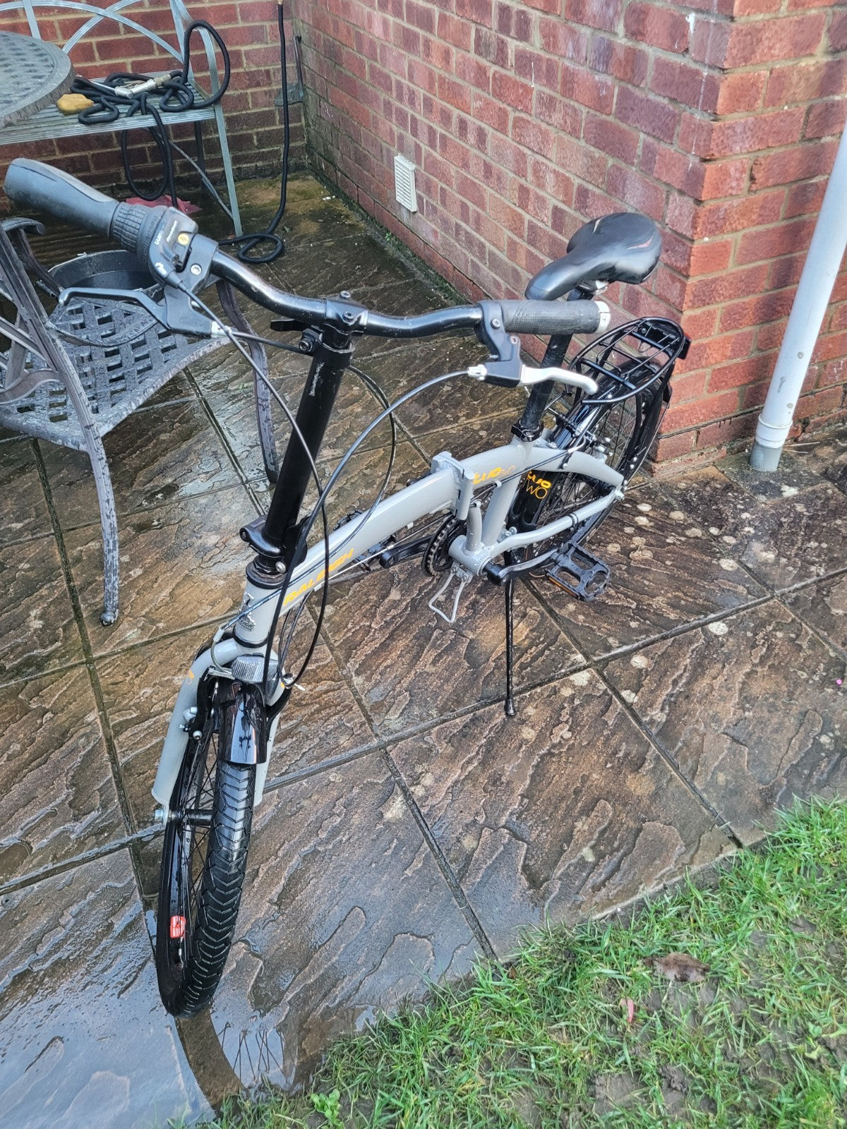 Raleigh Evo 2 Folding Bike 7-Speed,adjustable seat + handlebars,read description