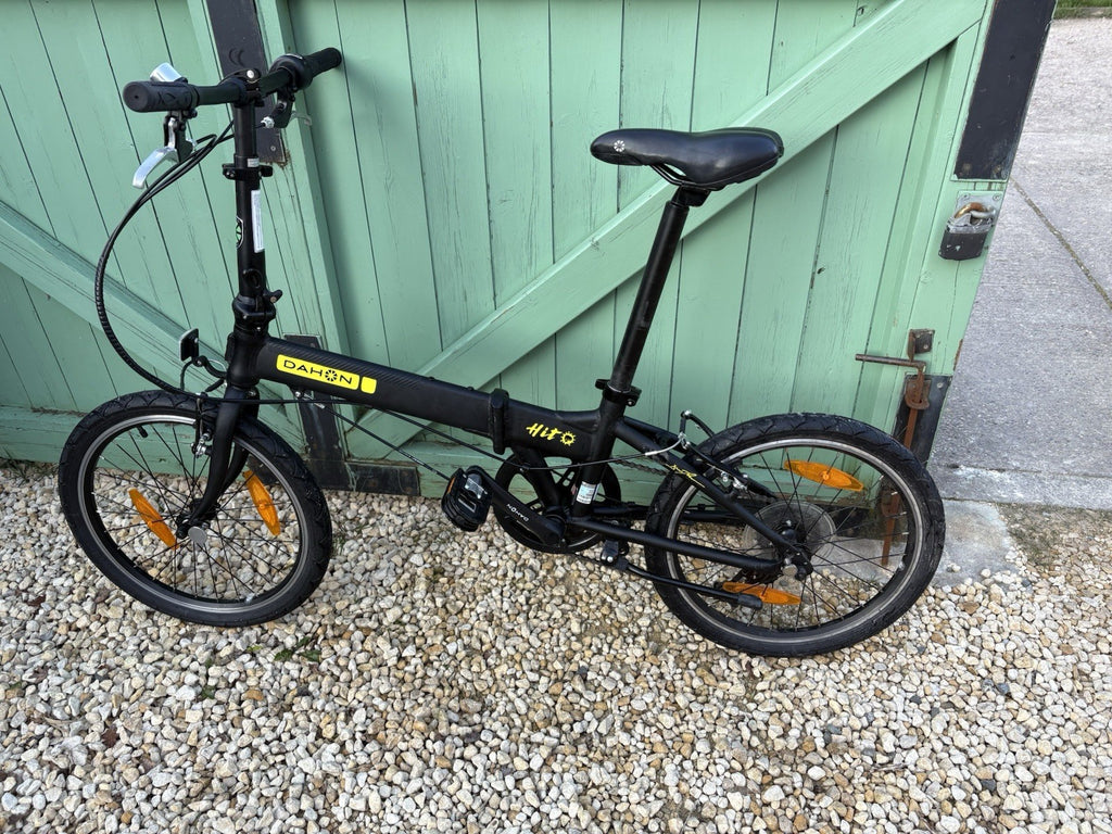 Dahon Hit 6-Speed Folding Bike Black, Lightweight