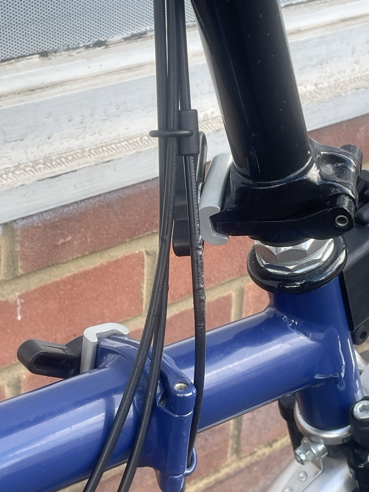 Brompton M3L Folding Bike - Tempest Blue