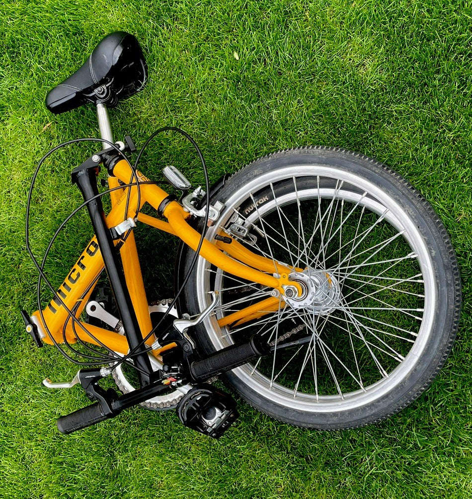 Vintage 1985 Micro lite fold up bike