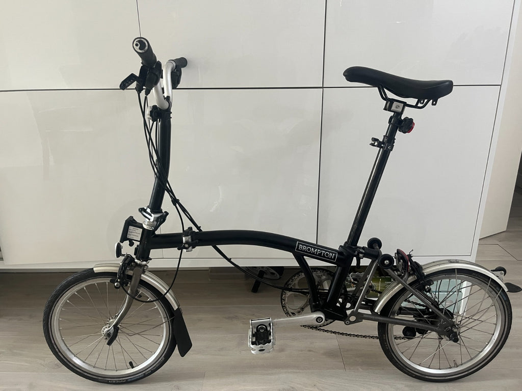BROMPTONS C LINE SUPERLIGHT MID HANDLEBAR FOLDING BIKE 2019
