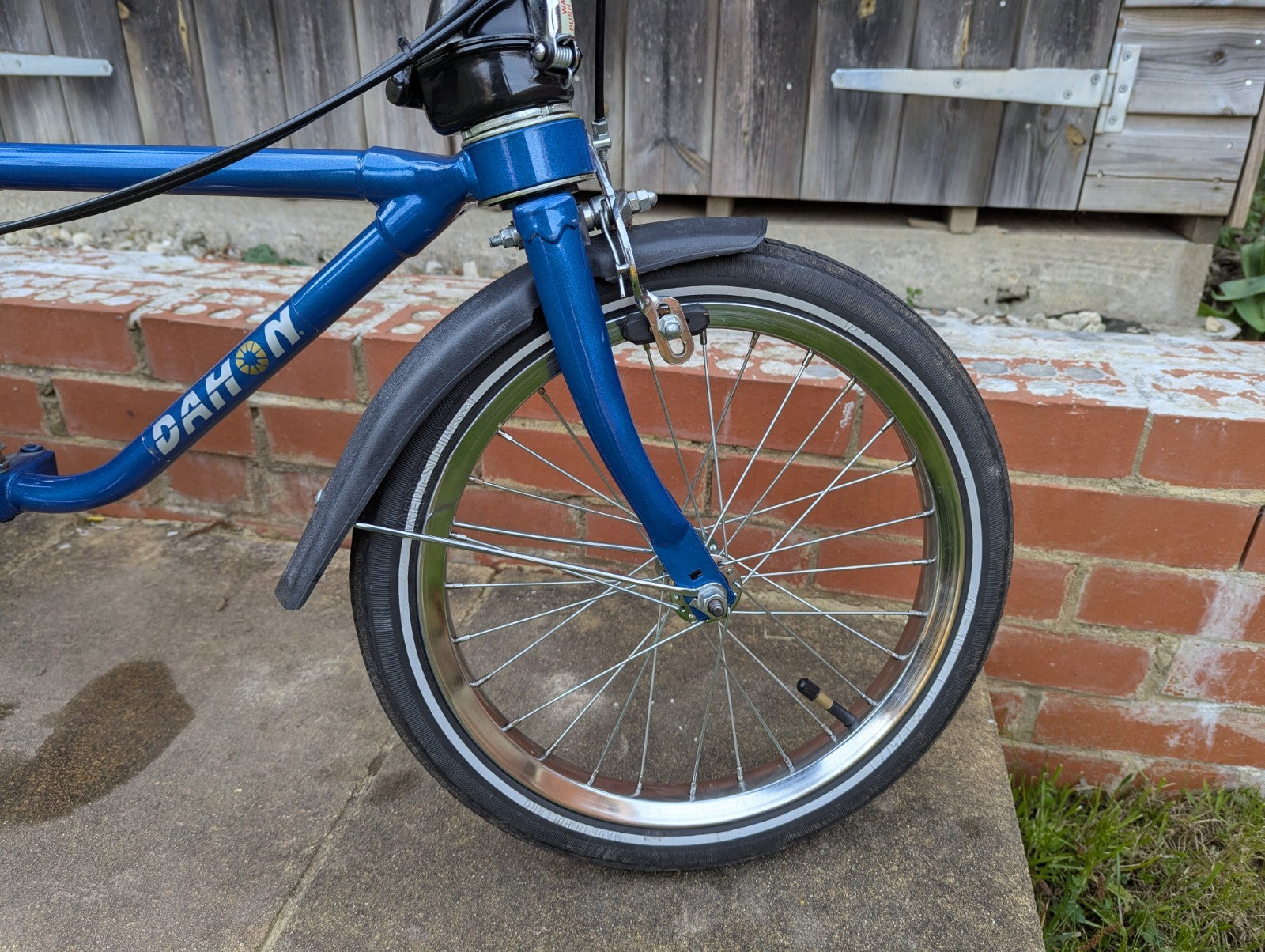 Vintage Dahon Classic III Folding Bike – 3-Speed Sturmey Archer (Blue)