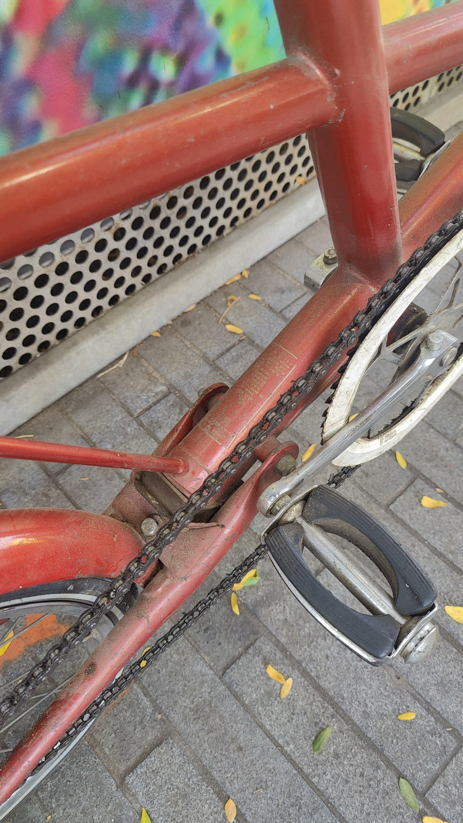 60s Moulton Automatic Bike 16" Wheels Red Small Frame Rear Rack Front Susp
