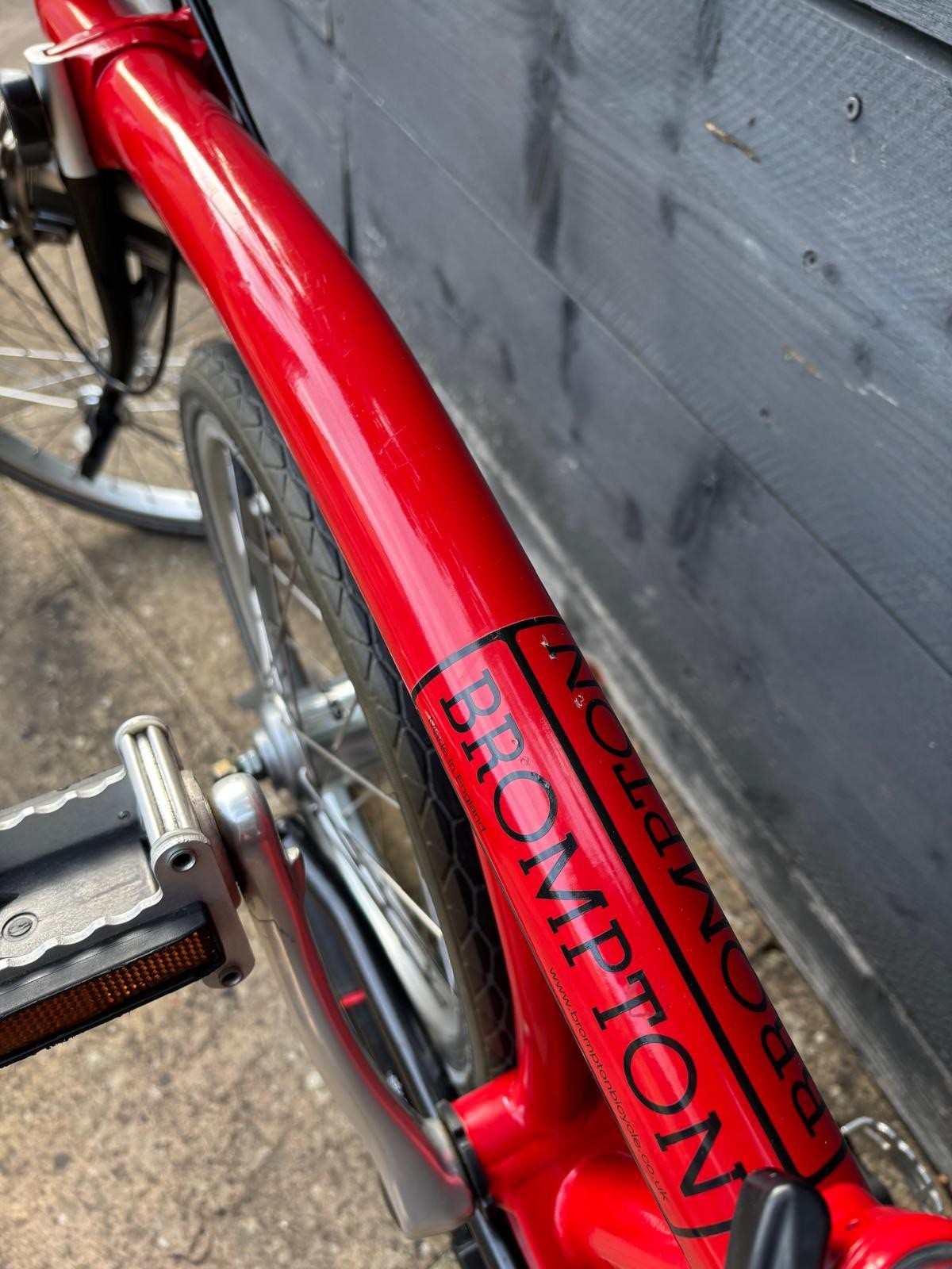 Brompton M3L C Line 3 speed in Red/Black - Excellent All Original Condition