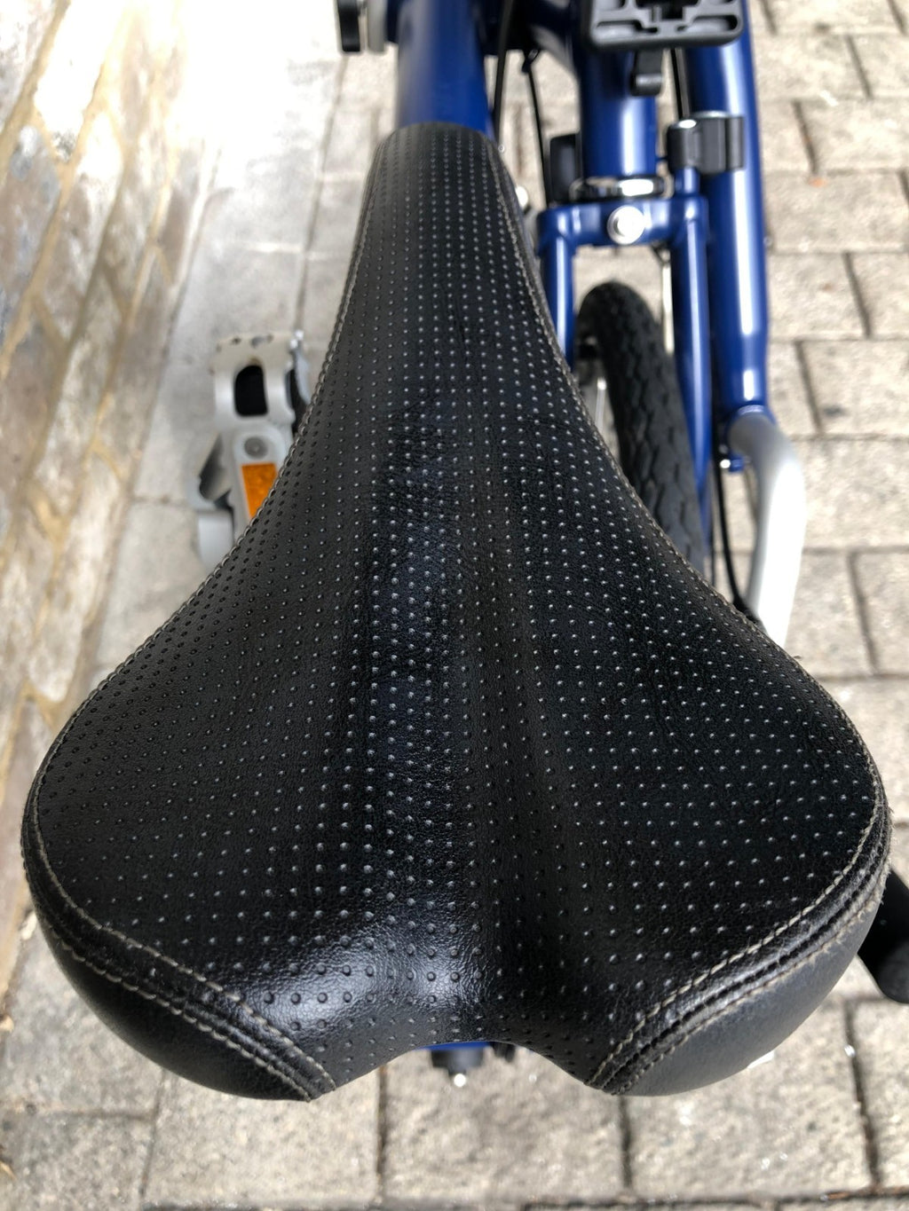 Brompton Cobalt Blue 3 Speed Mid M3L - WORLDWIDE DELIVERY