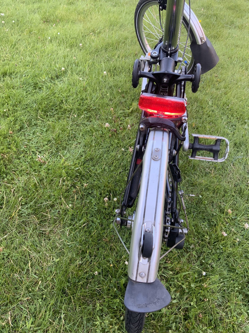 Brompton 2019 M3L folding bike - with lights