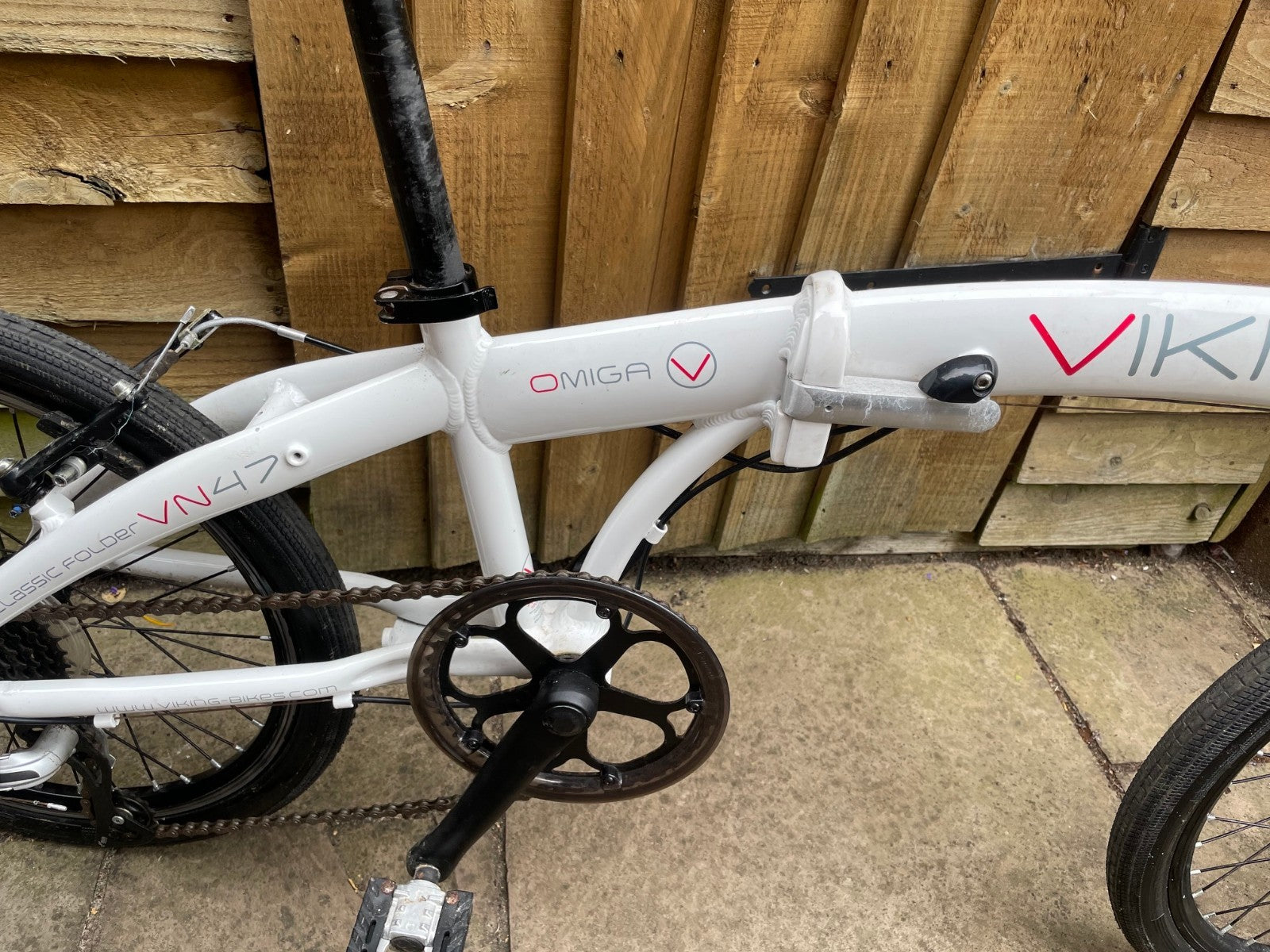 Viking Omiga Shimano 8 speed folding bicycle with 20" wheels + upgrades