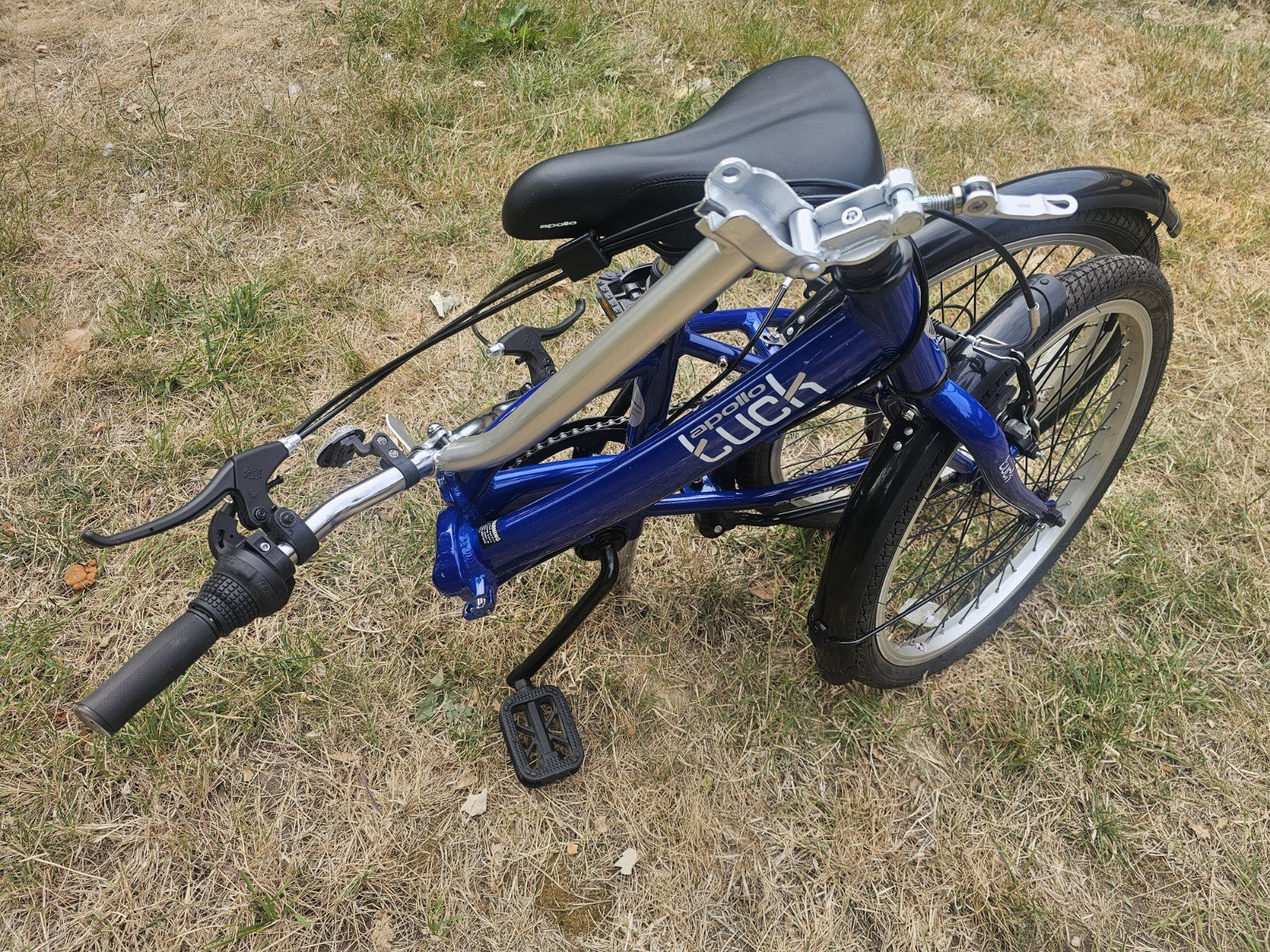 Applo Tuck Foldable Bike 20 Wheels 6 Gears Adjustable Height Easy Assembly