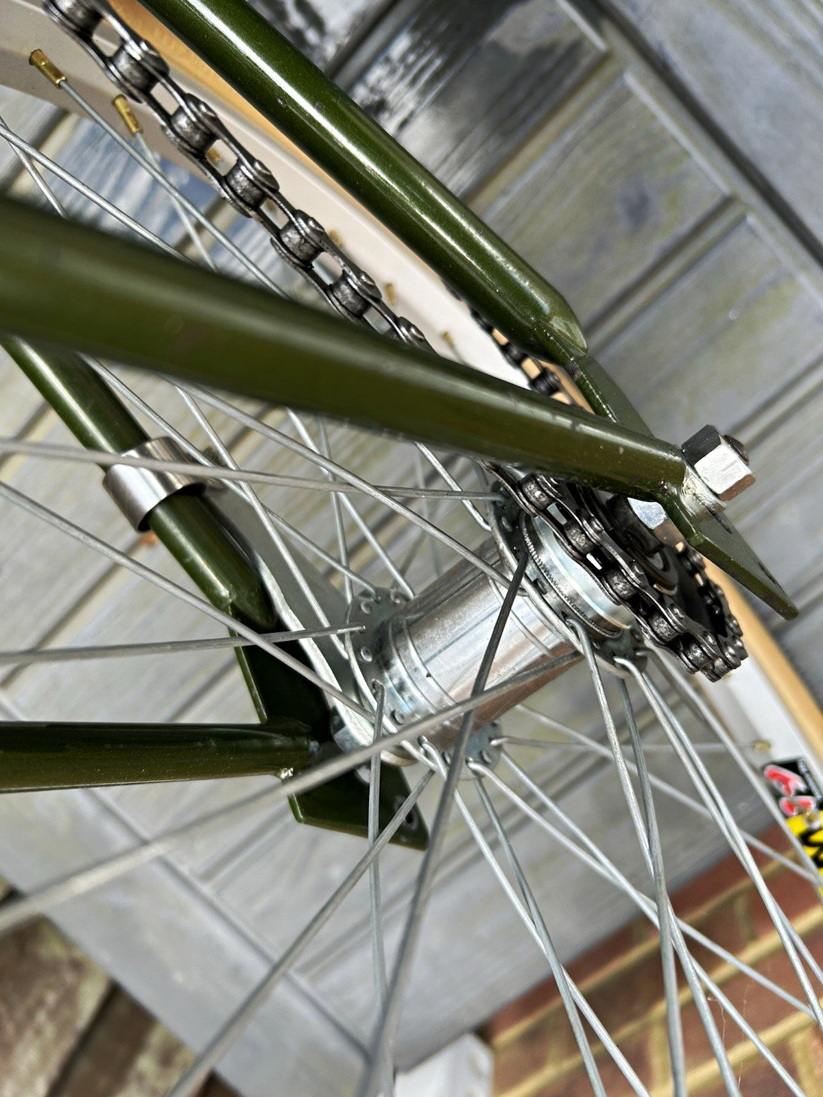 Vintage 1974 Raleigh Stowaway Folding Bike - Café Cruiser Retromod