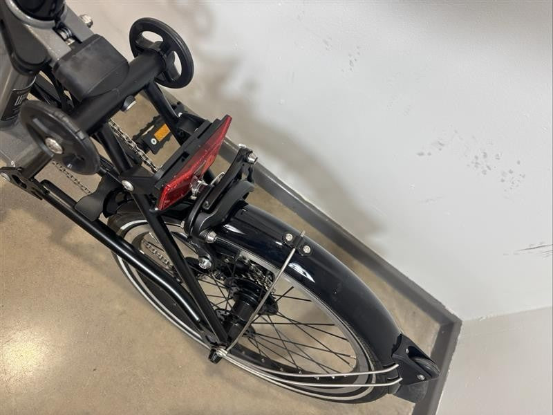 Brompton P Line 4 Speed 2022 Low Handlebar Folding Bike - Storm Grey