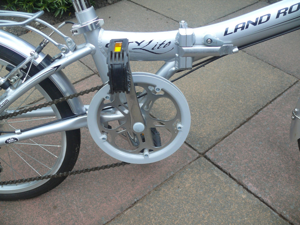Land Rover City Lite Folding Bike 6 Speed , Aluminium Frame & Carry Bag Rake