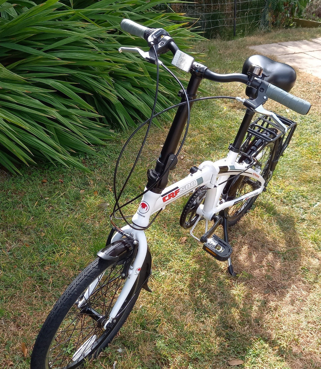 Cross CRF500 20 inch White Size Unisex Folding Bike