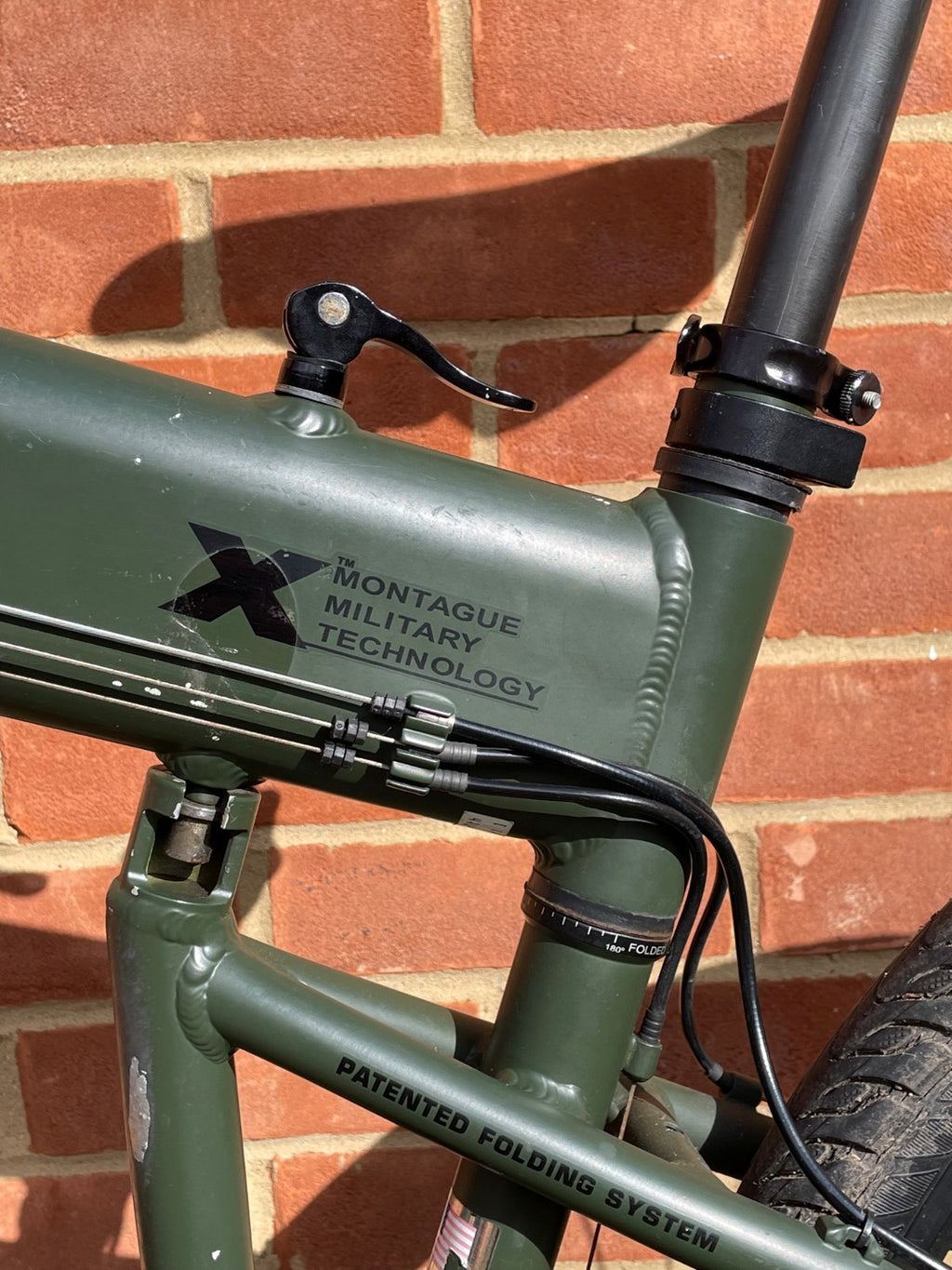 Montague Paratrooper folding mountain bike, medium