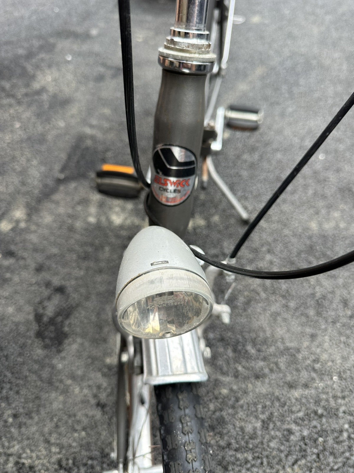 Vintage English Elswick Folder, Folding Bicycle Bike