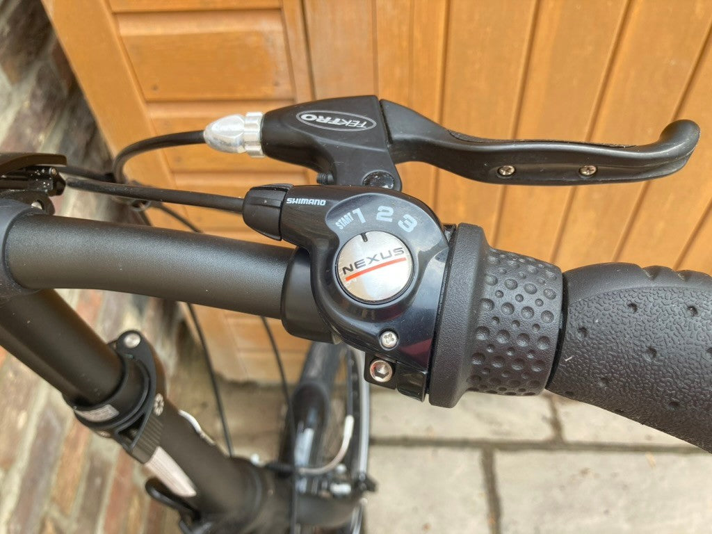 Dahon Vybe i3 20" Wheels 12.9 kg Compact Unisex Matt Black Folding Bike.